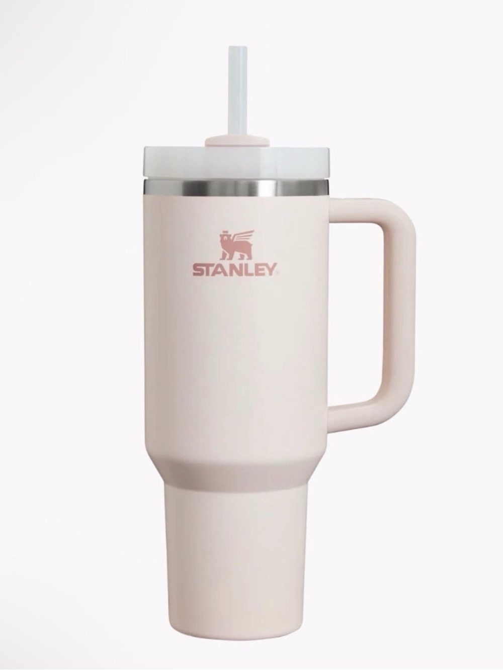 Stanley Flowstate H2.0 Quancher Tumbers Rose Quartz 30Oz NIB